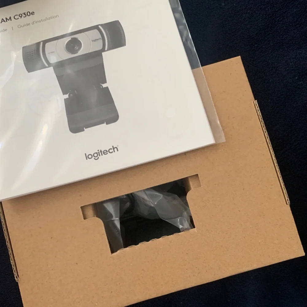 NIB Logitech C930e USB Desktop or Laptop Webcam, HD 1080p Camera